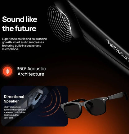 Fire-Lens Dune Smart Glasses | Wireless Bluetooth