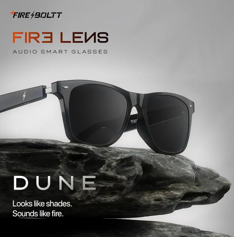 Fire-Lens Dune Smart Glasses | Wireless Bluetooth