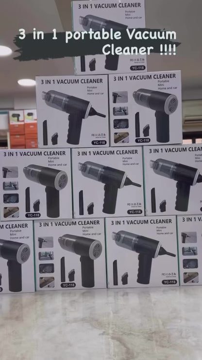 3 in 1 Car Vacuum Cleaner